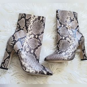 Aldo Snake print boot